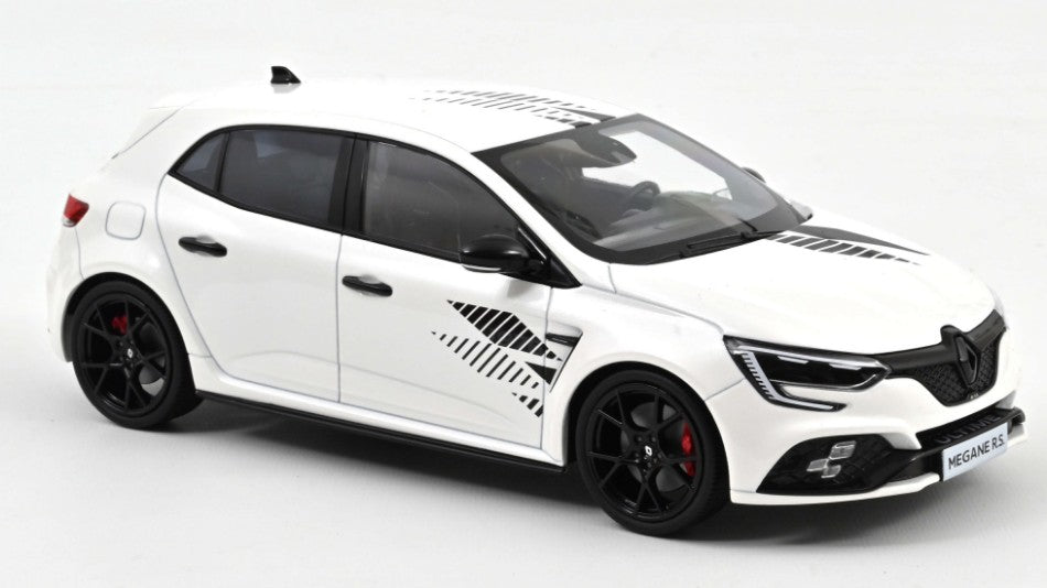 MODELLINO IN SCALA Norev COMPATIBILE CON RENAULT MEGANE R.S. ULTIME 2023 PEARL WHITE 1:18 MODEL SCALE NV185396 241217