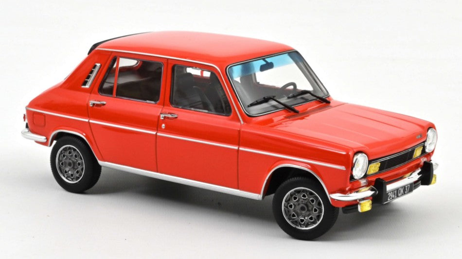 MODELLINO Norev SIMCA 1100 TI 1974 SUMATRA RED 1:18 MODEL SCALE NV185755 250506