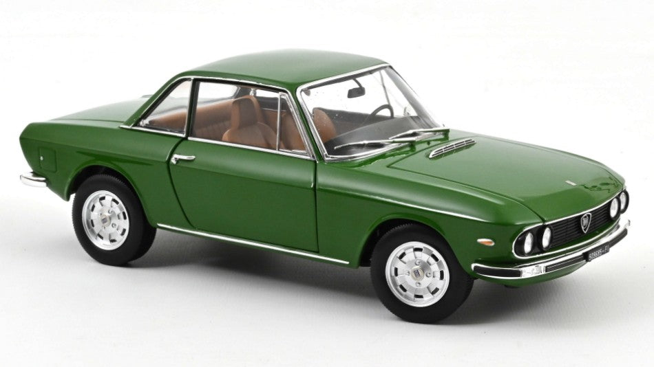 MODELLINO IN SCALA Norev COMPATIBILE CON LANCIA FULVIA 3 1975 GREEN 1:18 MODEL SCALE NV187983 241217