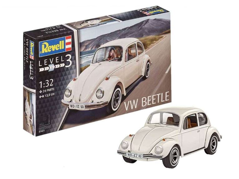 KIT DA MONTARE SCALA COMPATIBILE CON VW BEETLE KIT 1:32 REVELL RV07681 MODEL