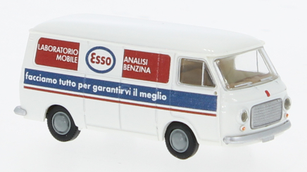 MODELLINO Brekina FIAT 238 KASTEN ESSO 1966 LABORATORIO MOBILE 1:87 MODEL SCALE BRE34470 250506