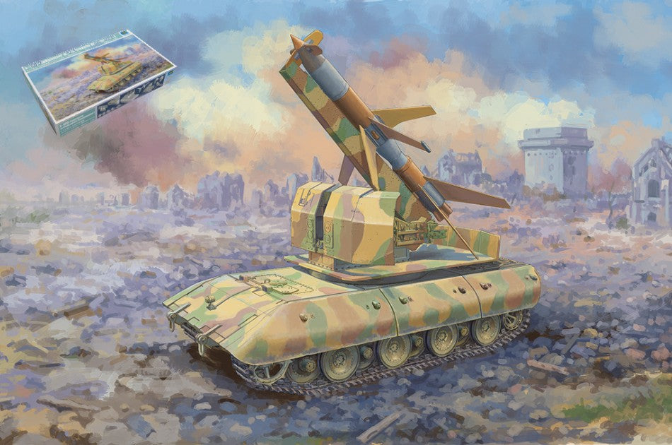 CARRO GERMAN E-100 W/FLAKRAKETE RHEINTOCHER I KIT 1:35 Scala 1:35 Trumpeter