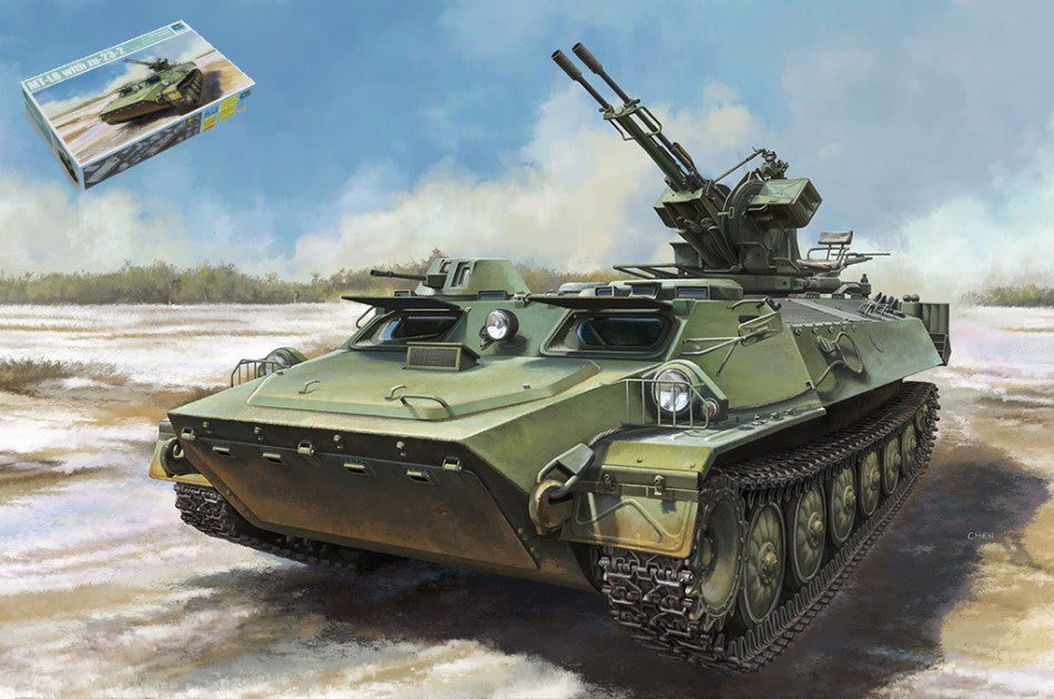 CARRO MT-LB W/ZU-23-2 KIT 1:35 Scala 1:35 Trumpeter