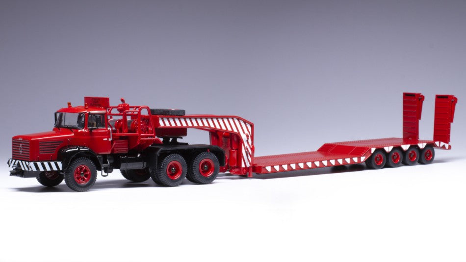 BERLIET TB 015 M3 6X4 1960 RED 1:43 Scala 1:43 Ixo Model
