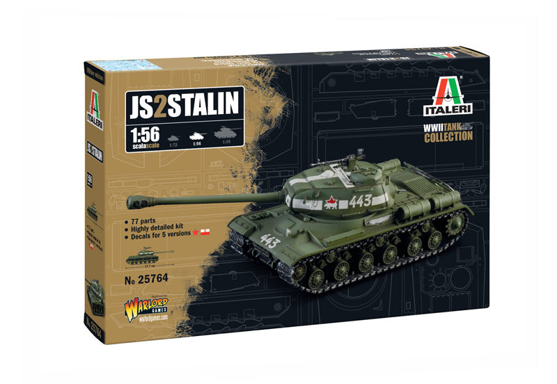 MODELLINO Italeri JOSIF STALIN JS-2 KIT 1:56 MODEL SCALE IT25764 250506