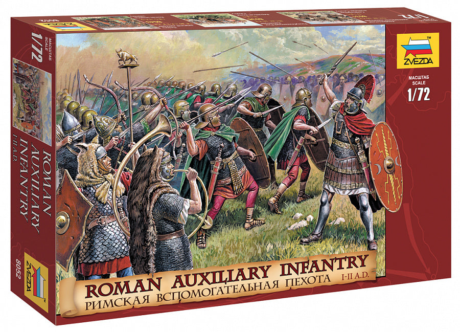 MODELLINO Zvezda ROMAN AUXILIARY INFANTRY KIT 1:72 MODEL SCALE Z8052 250506