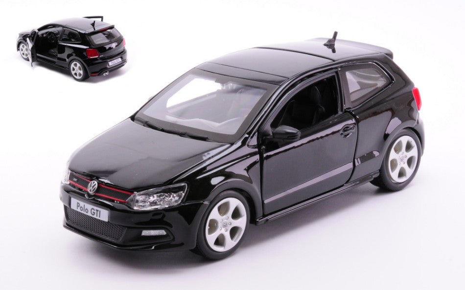 MODELLINO Burago VW POLO GTI M5 2009 LIMITED EDITION 1:24 MODEL SCALE BU21059BK 250506