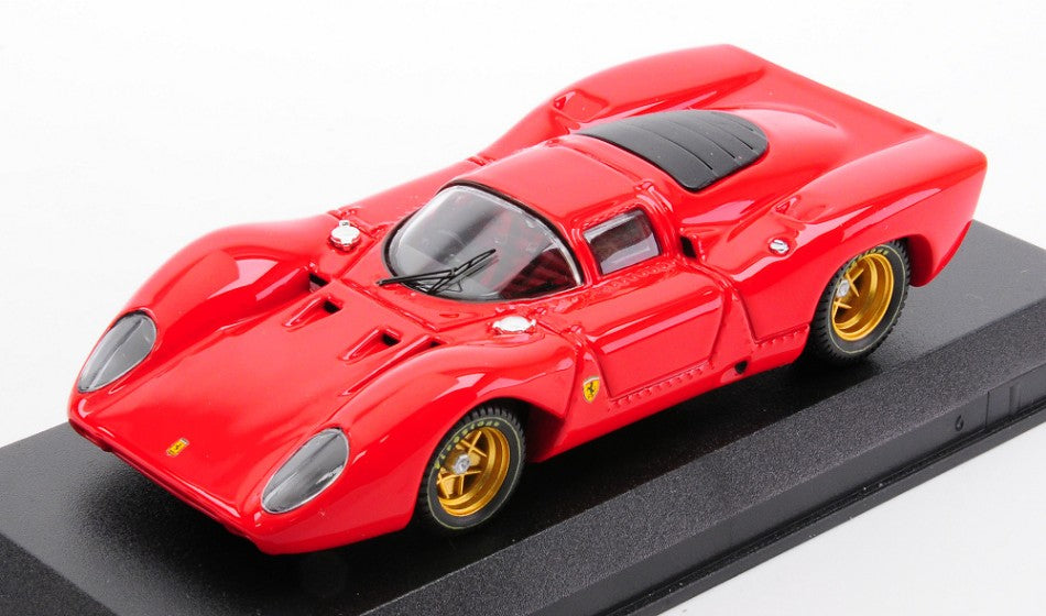 MODELLINO IN SCALA Best Model COMPATIBILE CON FERRARI 312 P COUPE' 1969 RED 1:43 MODEL SCALE BT9142-2 241217