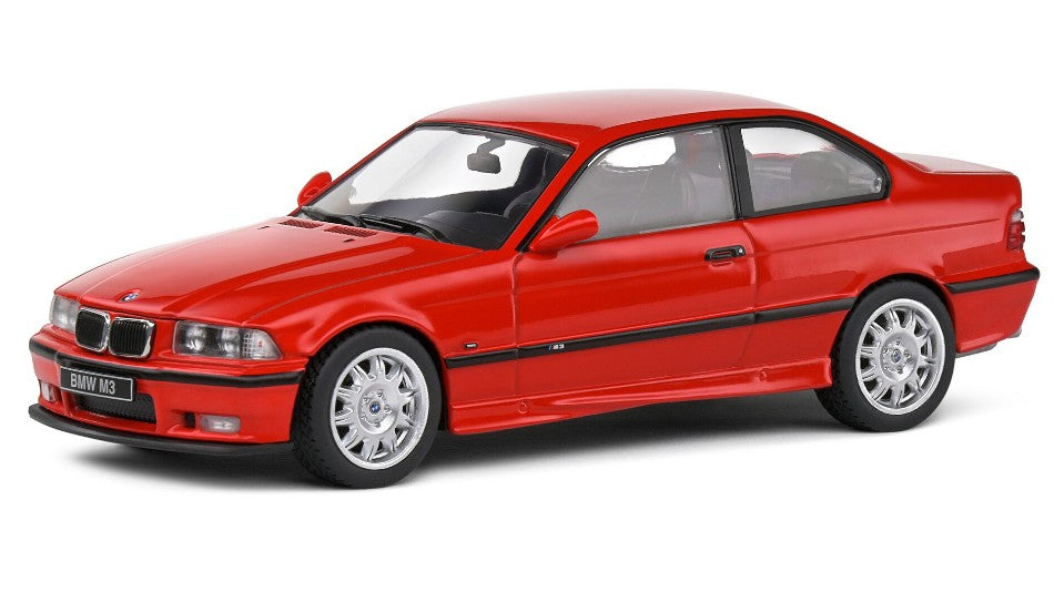 MODELLINO Solido BMW 3-SERIES M3 (E36) COUPE 1999 RED 1:43 MODEL SCALE SL4315201 250506