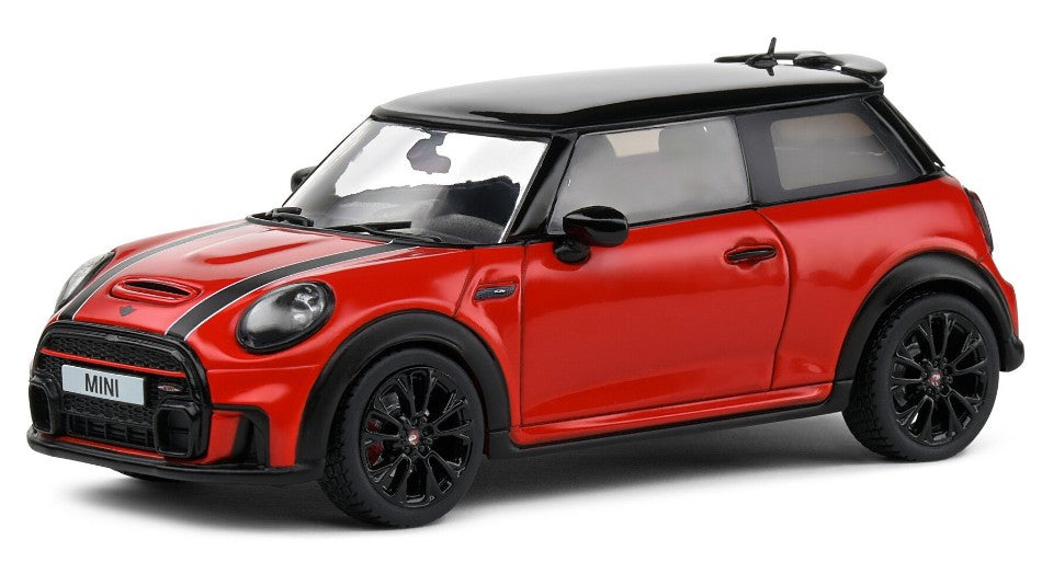 MODELLINO Solido MINI COOPER JOHN WORKS 2023 RED 1:43 MODEL SCALE SL4315001 250506