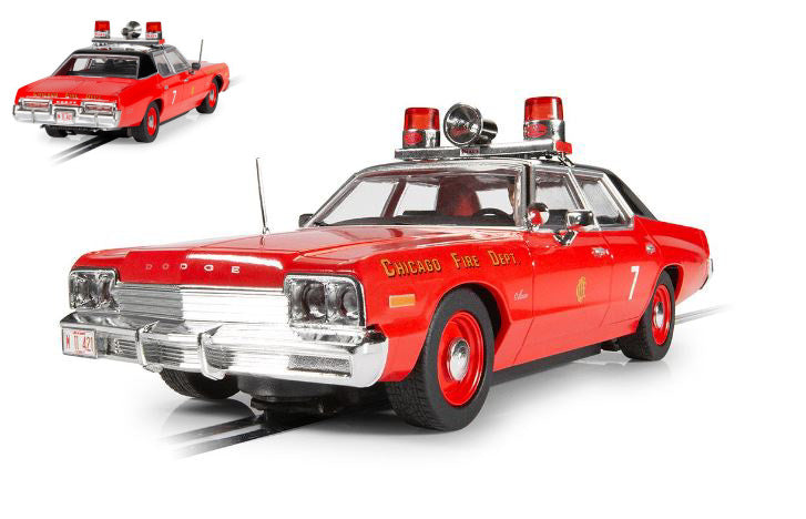 MODELLINO Scalextric DODGE MONACO CHICAGO FIRE DEPARTMENT SLOT 1:32 MODEL SCALE C4408 250506