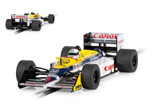 MODELLINO Scalextric WILLIAMS FW11B BRITISH GP 1987 NIGELL MANSELL SLOT 1:32 MODEL SCALE C4508 250506