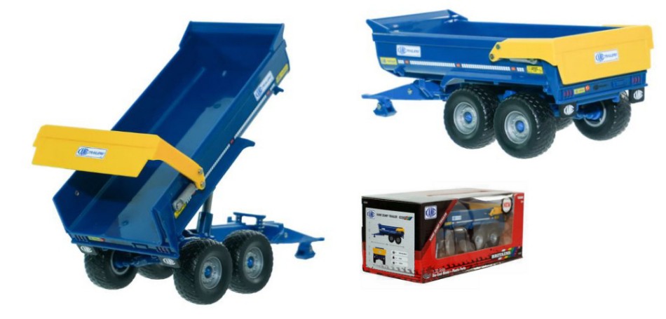 MODELLINO Britains RIMORCHIO KANE DUMP TRAILER 1:32 MODEL SCALE LC43368 250506