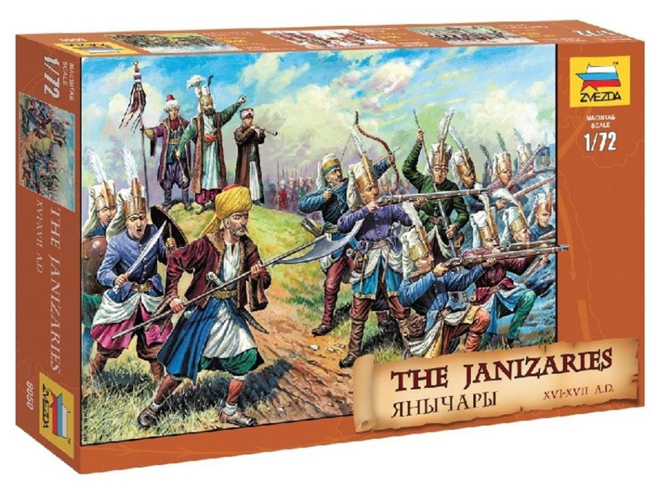 MODELLINO Zvezda JANIZARIES KIT 1:72 MODEL SCALE Z8050 250506