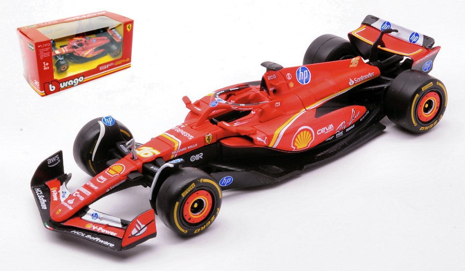 FERRARI SF-24 N.16 F1 2024 CHARLES LECLERC 1:43 Scala 1:43 Burago