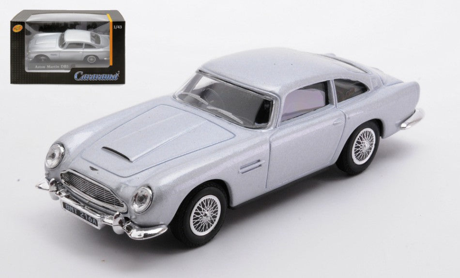 MODELLINO Cararama ASTON MARTIN DB5 1963 SILVER 1:43 MODEL SCALE CA16540 250506