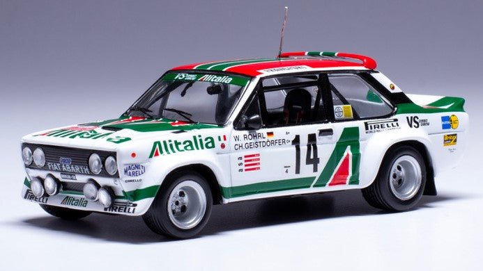 FIAT 131 ABARTH N.14 RALLY MONTE CARLO 1979 ROHRL-GEISTDORFER 1:43 Scala 1:43 Ixo Model