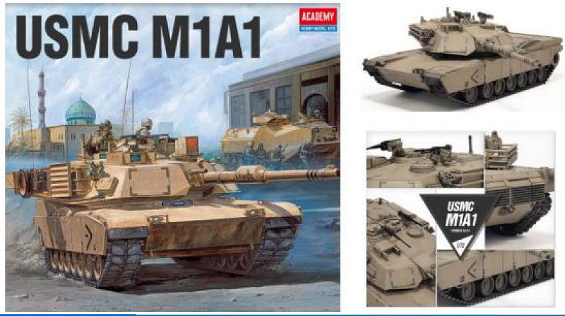 MODELLINO Academy USMC M1A1 KIT 1:72 MODEL SCALE ACD13430 250506