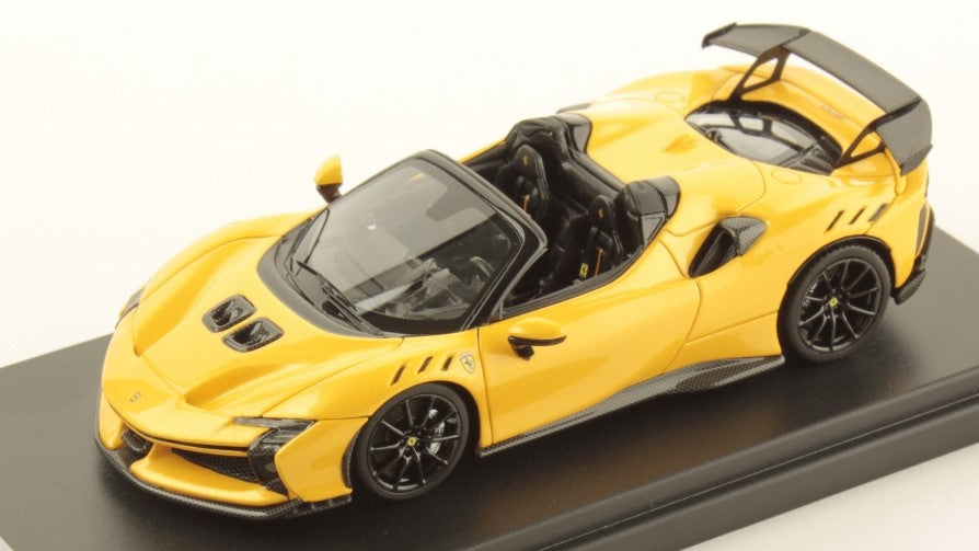 MODELLINO IN SCALA Looksmart COMPATIBILE CON FERRARI SF90 XX SPIDER GIALLO TRISTRATO 1:43 MODEL SCALE LS552E 241220