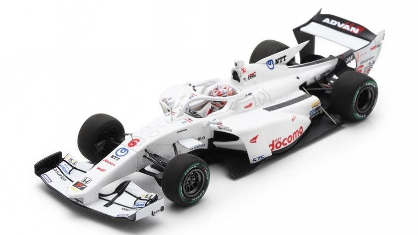MODELLINO Spark Model DOCOMO TEAM DANDELION SF23 N.6 SUPER FORMULA 2024 K.OSHTA 1:43 MODEL SCALE SFJ026 250506