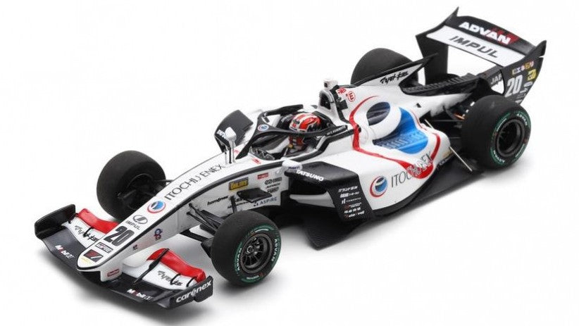 MODELLINO Spark Model ITOCHU ENEX TEAM IMPUL SF23 N.20 SUPER FORMULA 2024 Y.KUNIMOTO 1:43 MODEL SCALE SFJ034 250506
