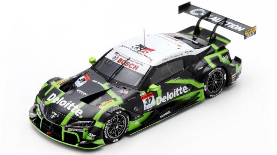 MODELLINO Spark Model DELOITTE TOM'S GR SUPRA N.37 SUPER GT500 2024 SASAHARA-ALESI 1:43 MODEL SCALE SGT160 250506