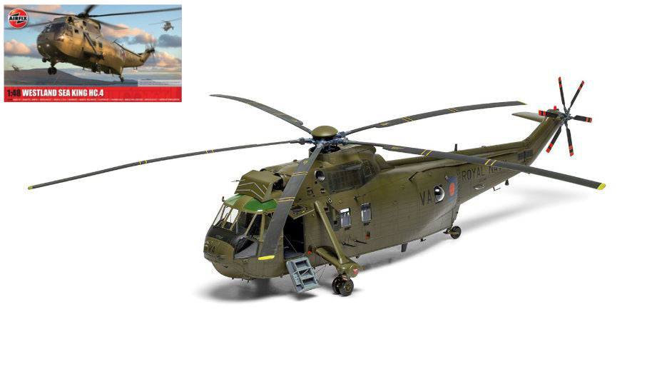 MODELLINO Airfix WESTLAND SEA KING HC 4 KIT 1:48 MODEL SCALE A11008 250506