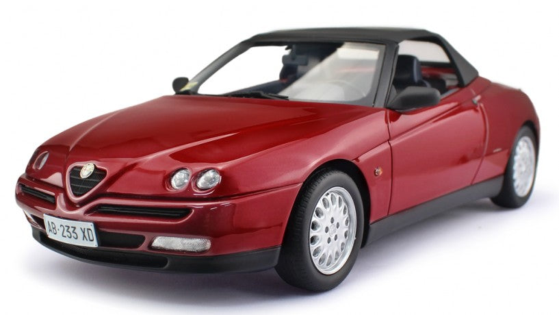 ALFA ROMEO SPIDER T.S.1995 MET.RED 1:18 Scala 1:18 Laudo Racing