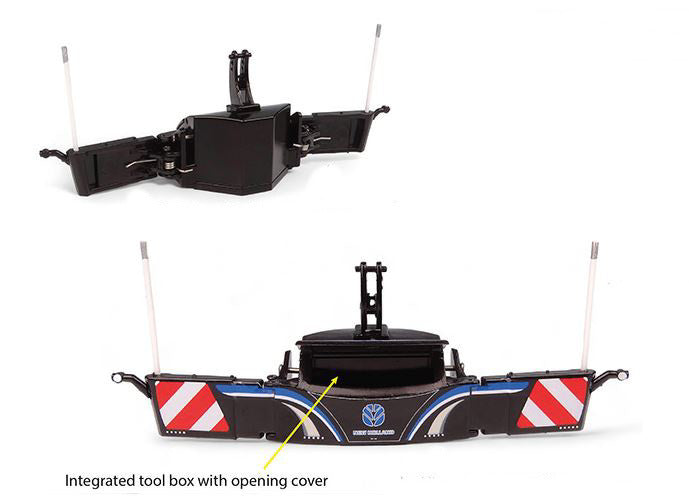 MODELLINO Universal Hobbies TRACTOR BUMPER SAFETYWEIGHT NEW HOLLAND VERSION 1:32 MODEL SCALE UH6685 250506