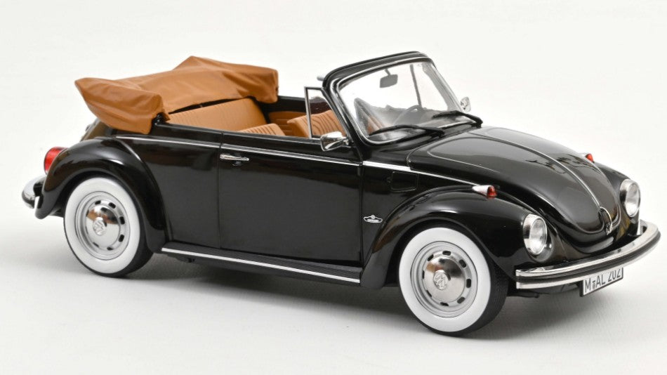 MODELLINO Norev VW 1303 CABRIO 1972 BLACK 1:18 MODEL SCALE NV188533 250506