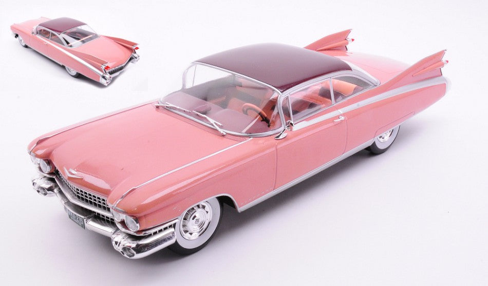 MODELLINO Whitebox CADILLAC ELDORADO SEVILLE 1959 LIGHT PINK 1:24 MODEL SCALE WB124235 250506