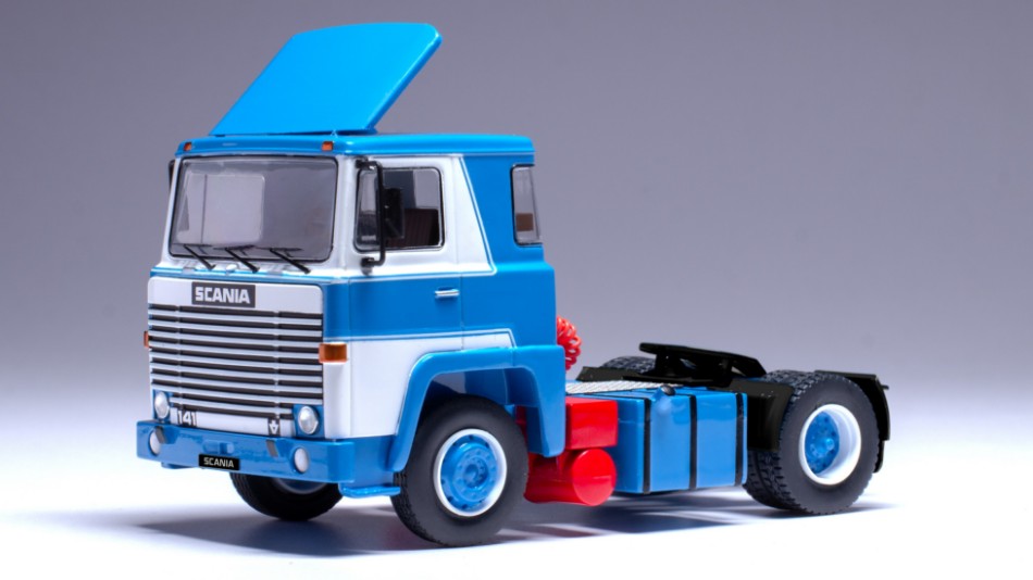 SCANIA LBT 141 1976 BLUE/WHITE 1:43 Scala 1:43 Ixo Model