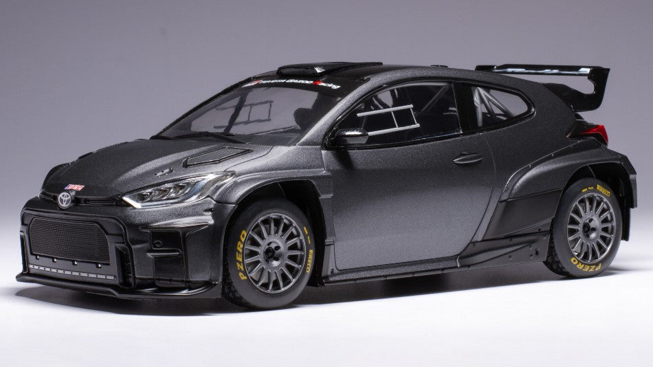 TOYOTA GR YARIS RALLY2 GREY 2024 1:18 Scala 1:18 Ixo Model