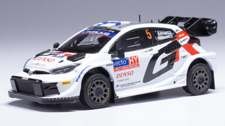 TOYOTA GR YARIS WRC N.5 RALLY FINLAND 2024 PAJARI-MALKONEN 1:43 Scala 1:43 Ixo Model