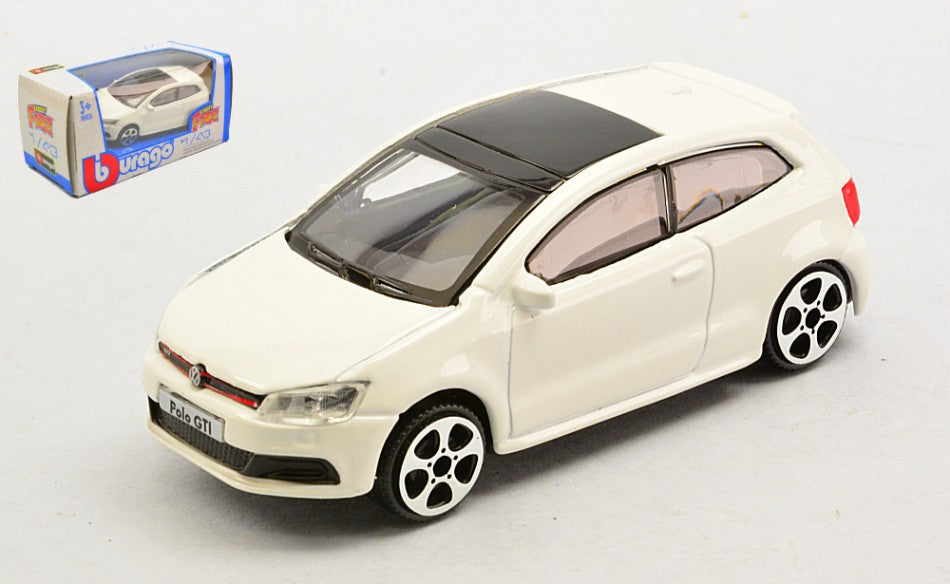 VW POLO GTI MARK 5 WHITE 1:43 Scala 1:43 Burago