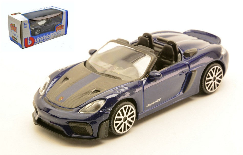 PORSCHE 718 SPYDER RS 2024 NIGHT BLUE 1:43 Scala 1:43 Burago