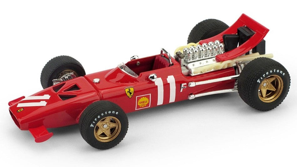 MODELLINO Brumm FERRARI CHRIS AMON 1969 N.11 MONTECARLO GP 1:43 MODEL SCALE BM0303 250506