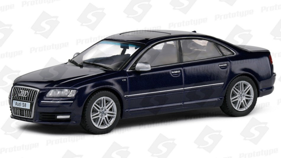 MODELLINO Solido AUDI A8 S8 (D3) 2010 BLUE 1:43 MODEL SCALE SL4313303 250506