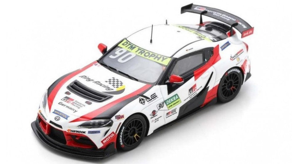 MODELLINO Spark Model TOYOTA GR SUPRA GT4 N.90 EUROPE CHAMPION DTM T.HEINEMANN 1:43 MODEL SCALE SG667 250506