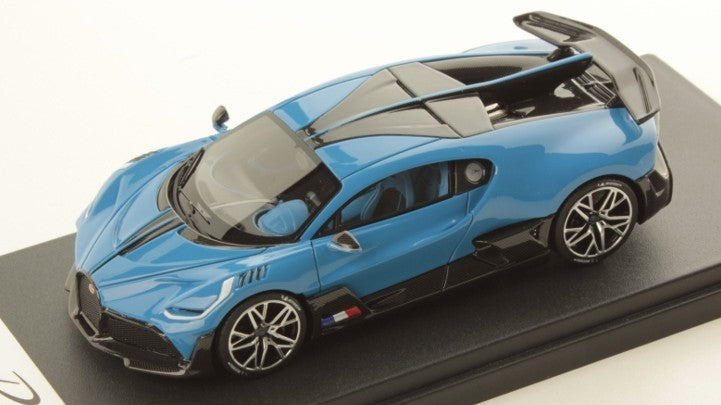 MODELLINO Looksmart BUGATTI DIVO GLOSSY FRENCH RACING BLUE 1:43 MODEL SCALE LS497D 250506
