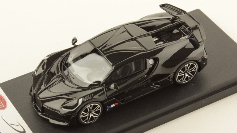 MODELLINO Looksmart BUGATTI DIVO GLOSSY CARBON BLACK 1:43 MODEL SCALE LS497G 250506