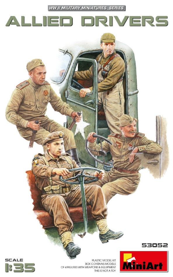 ALLIED DRIVERS KIT 1:35 Scala 1:35 Miniart