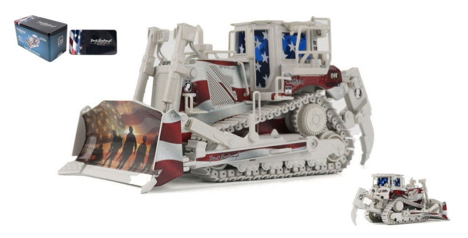 MODELLINO Diecast Master CAT D8T TRACK TYPE TRACKTOR BRENT SCARBROUGH & CO.CUSTOM LIMIT.1:50 MODEL SCALE DM85299BCS 250506