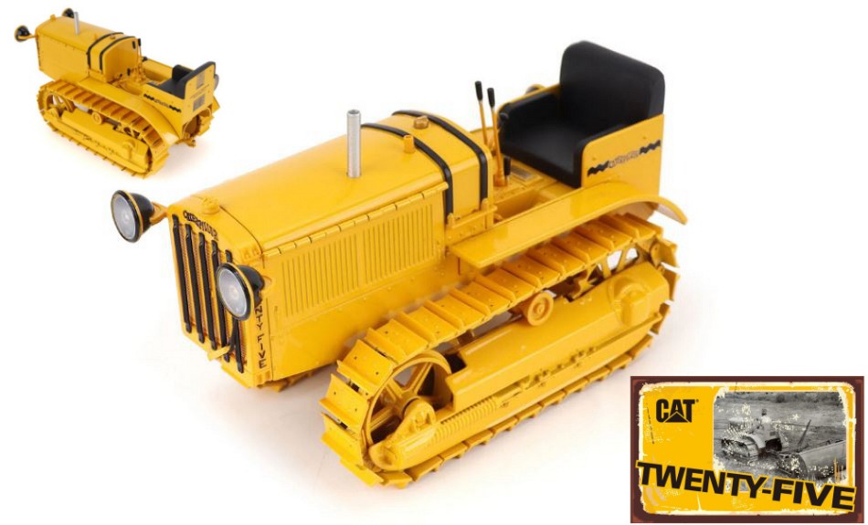 TRATTRICE CINGOLATA CAT 25 TRACTOR 1:16 Scala 1:16 Diecast Master