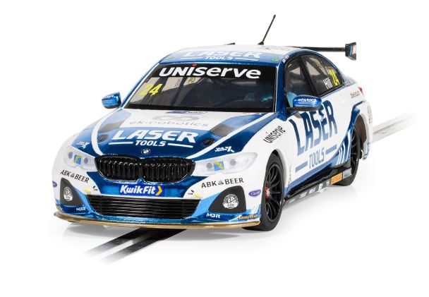 MODELLINO Scalextric BMW 330e NGTC LASER TOOLS JAKE HILL 2023 SLOT 1:32 MODEL SCALE C4526 250506