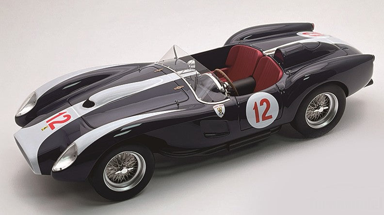 FERRARI 250 TR PONTOON-FENDER N.12 3rd ELAINTARHANAJO 1958 C.LINCOLN1:18 Scala 1:18 Tecnomodel