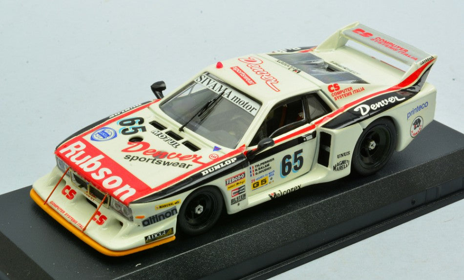 MODELLINO Best Model LANCIA BETA MONTECARLO N.65 24 H LE MANS GIUDICI-SALAM-PERRIER 1:43 MODEL SCALE BT9224-2 250506