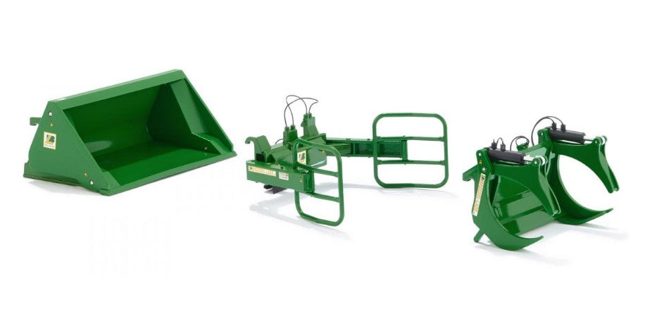 MODELLINO Wiking ACCESSORI FRONTALI PER JOHN DEERE SET A 1:32 MODEL SCALE WK077381 250506