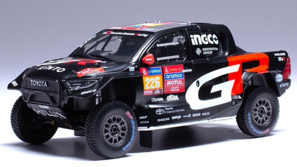 TOYOTA GR DKR HILUX EVO T1U N.226 RALLY DAKAR 2024 VARAIWA-CAZALE 1:43 Scala 1:43 Ixo Model