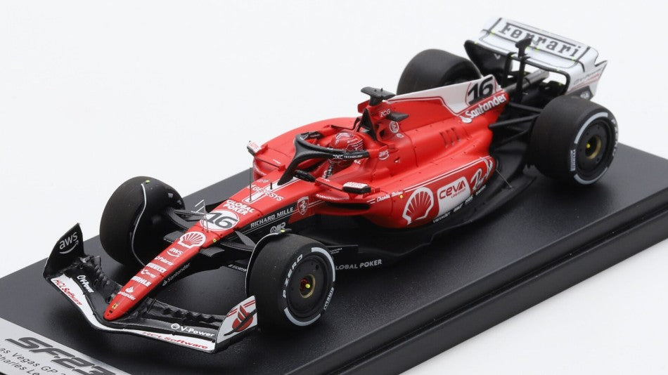 MODELLINO Looksmart FERRARI F1 SF-23 N.16 LAS VEGAS GP 2023 C.LECLERC 1:43 MODEL SCALE LSF1049 250506